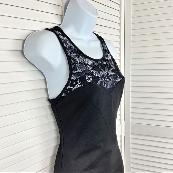 Forever 21 Sweetheart and Lace Neckline Dress SZ M - Picture 2 of 7